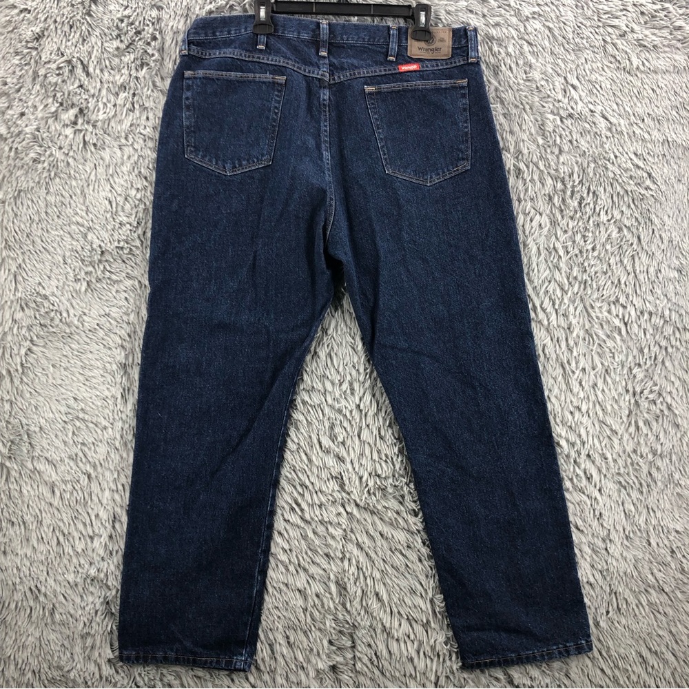 Wrangler Jeans Mens Size 40 Dark Wash Bootcut Excellent Condition